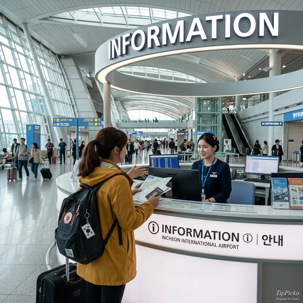 Incheon Airport T-Money purchase - TipPicko Original AI-Visual