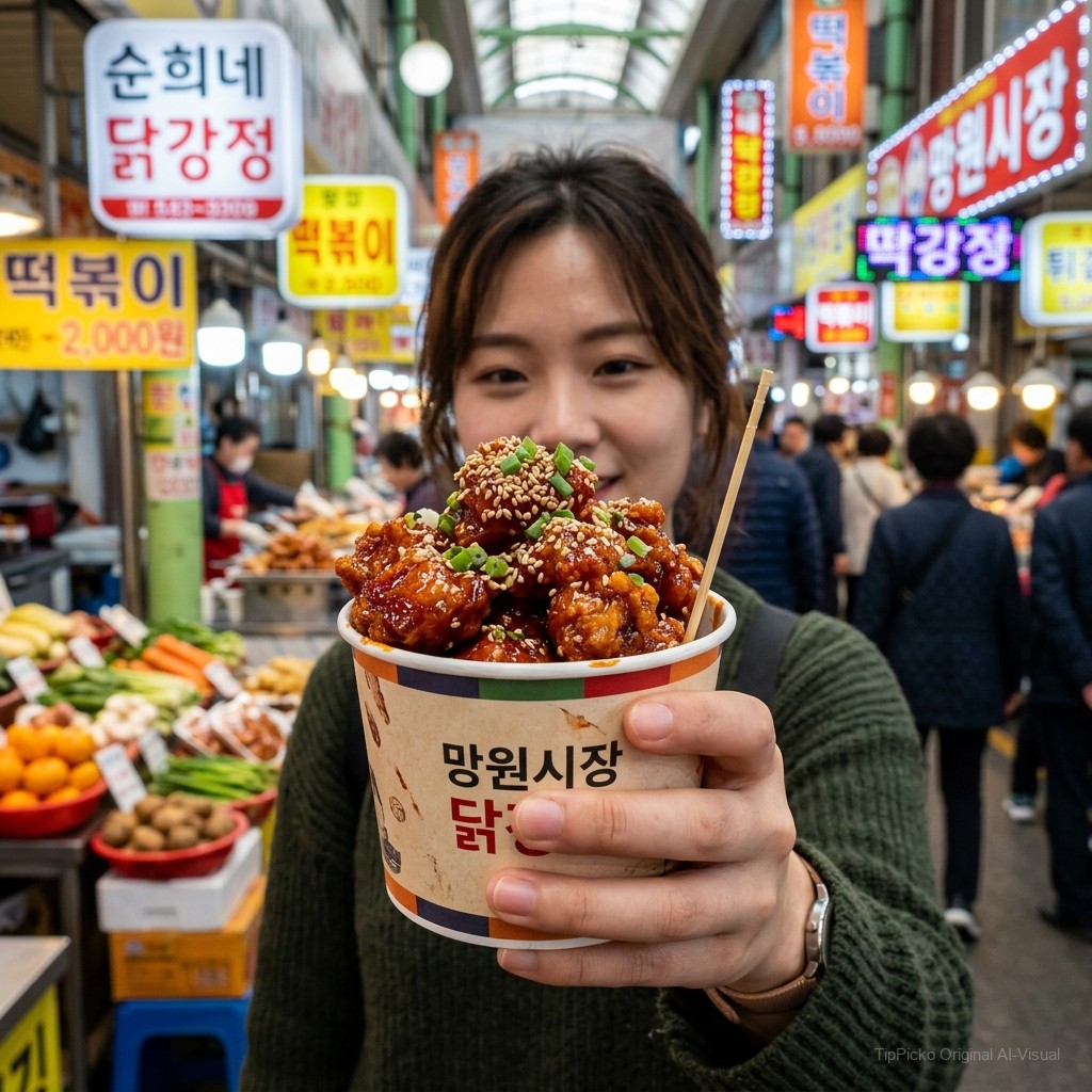 Affordable and delicious street food variety in Seoul