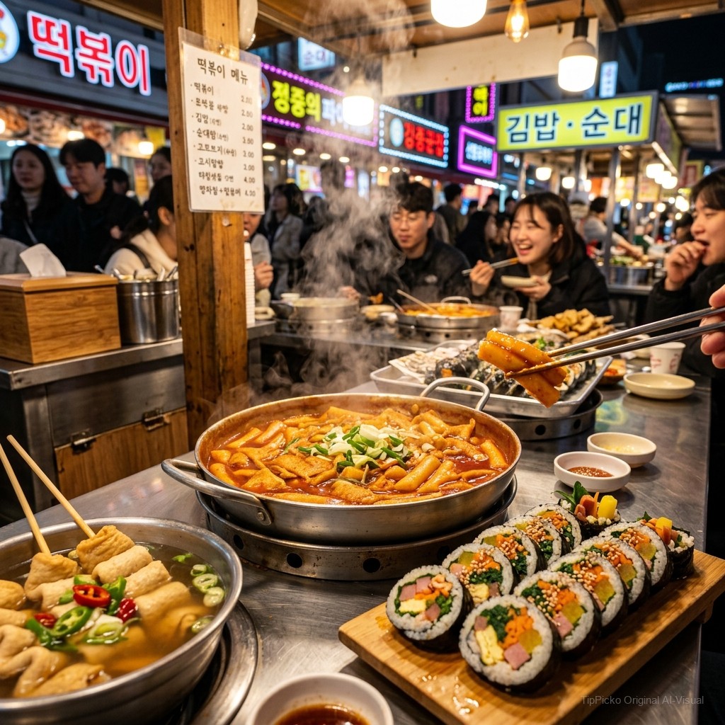 Authentic K-Food at a Traditional Korean Market