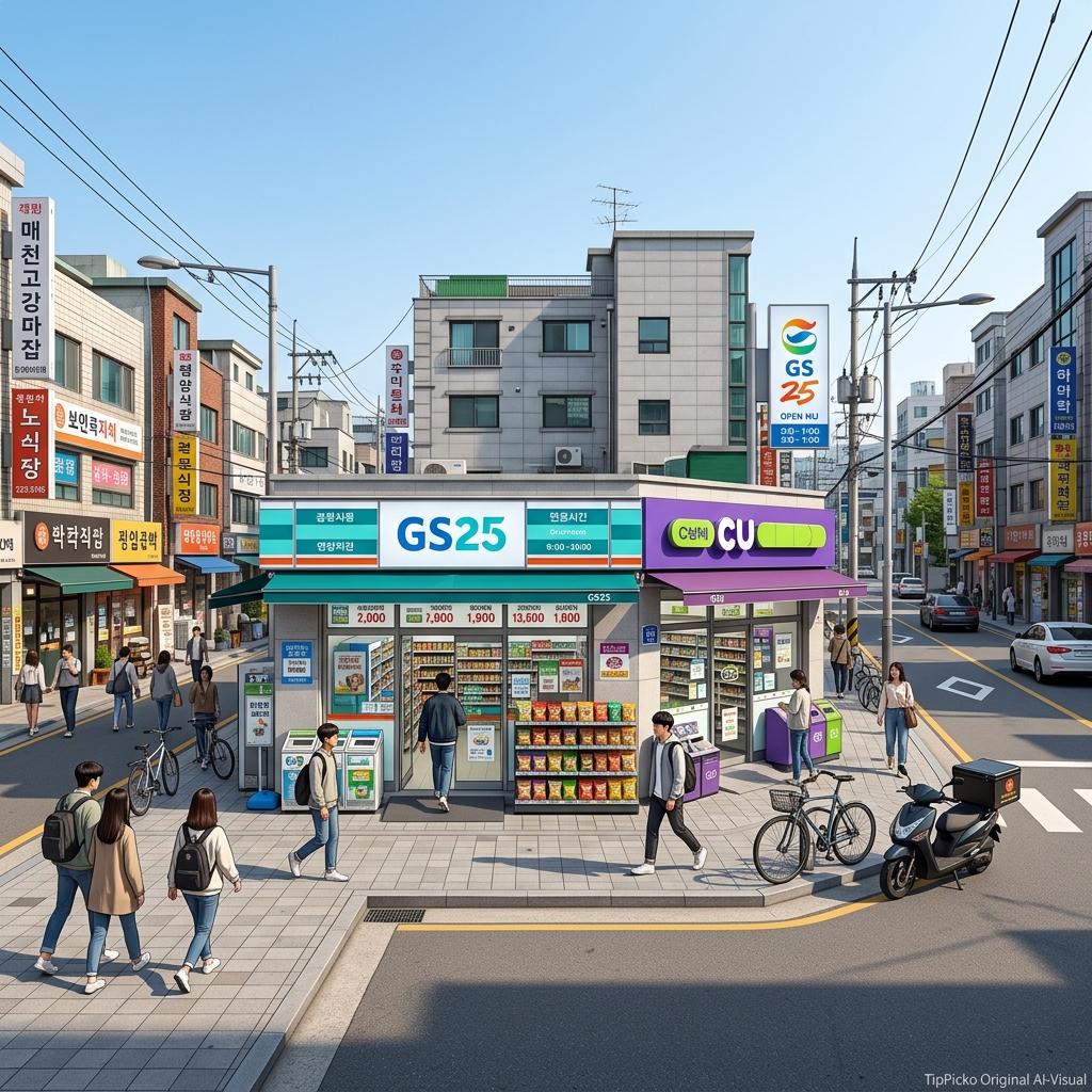 Finding T-Money at city convenience stores - TipPicko Original AI-Visual