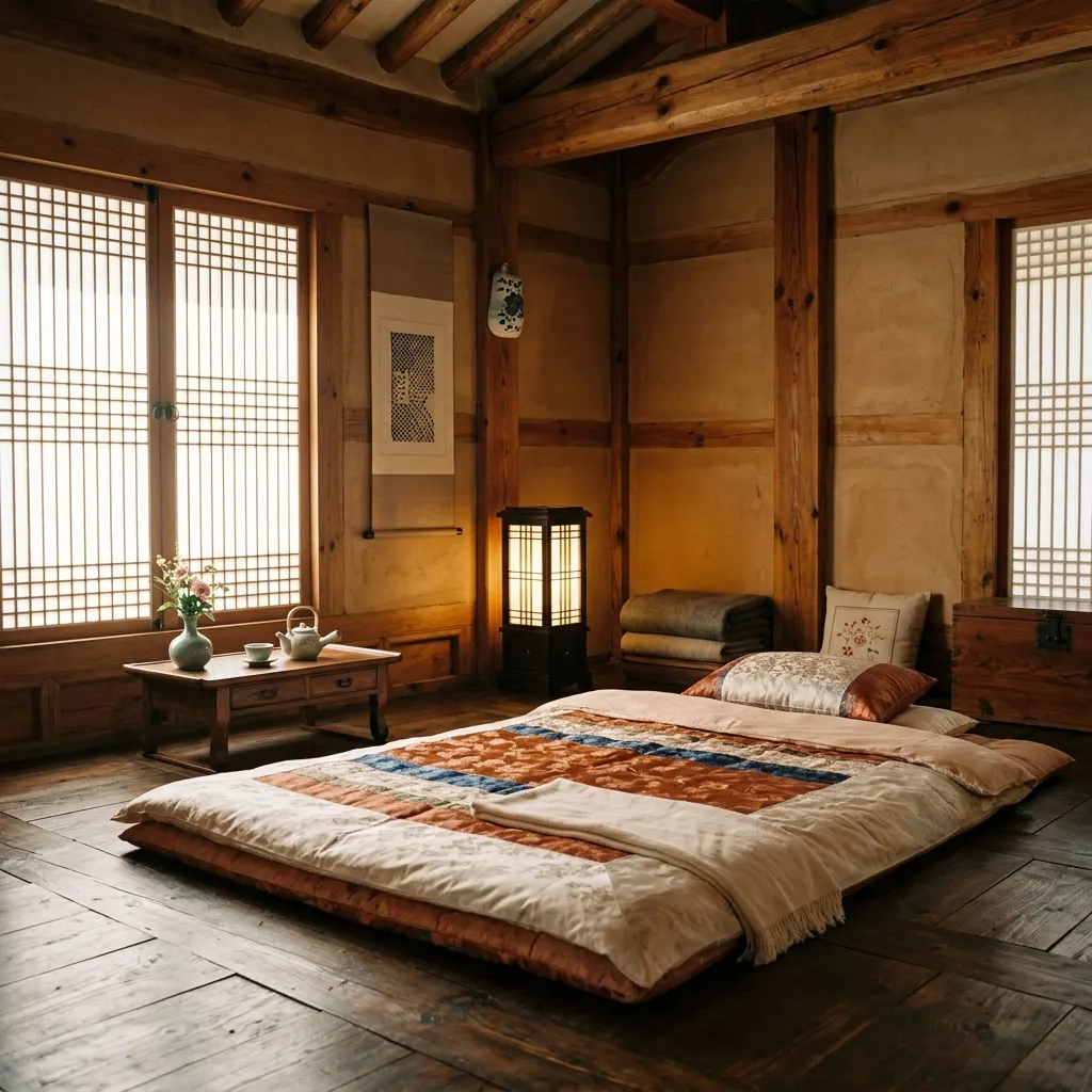 Traditional Hanok Interior Stay